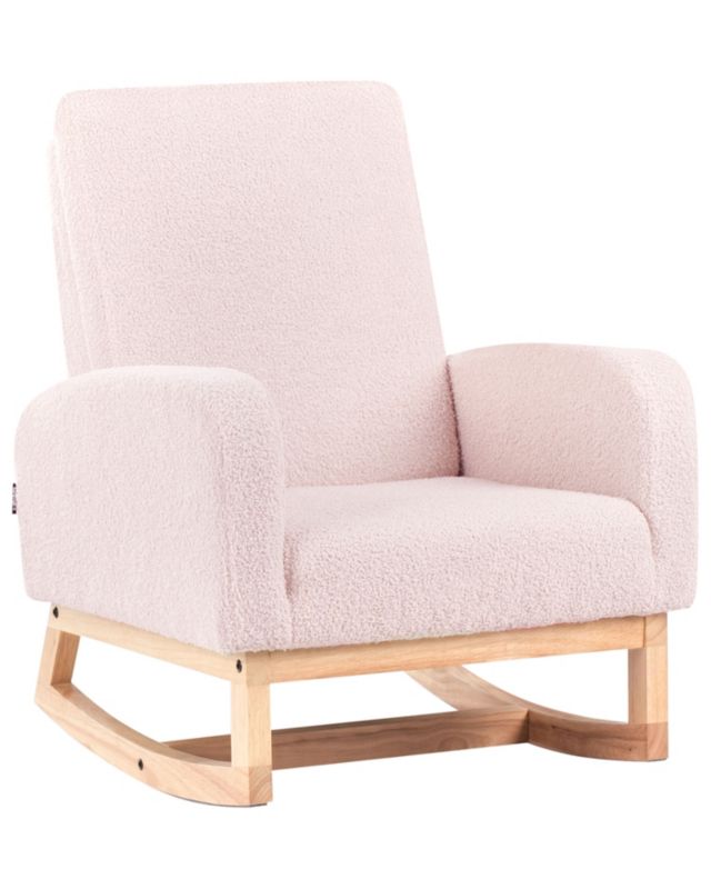 Bujak na biegunach Norby Boucle Pastelowy róż 1 szt.