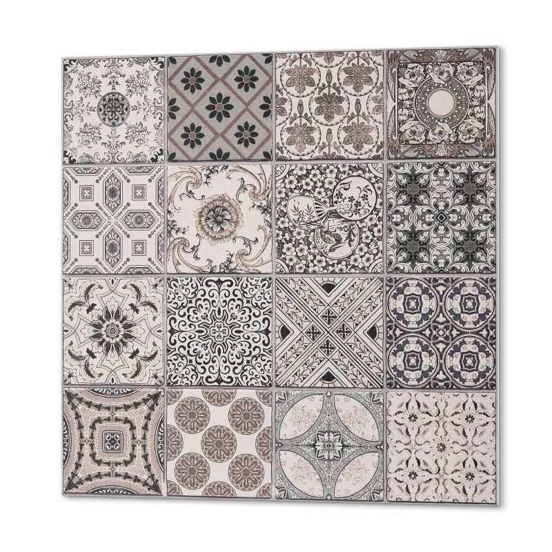 Paczka Kafelków Winylowych PCV ArtPrintCave 50x50 cm Wzory w stylu vintage 4 szt.