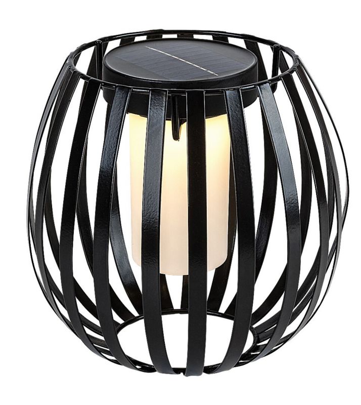 Lampa stołowa Rabalux Savoca czarno-biała LED 1W 3000K 5lm IP44 wym: 18 x 19 x 19 cm metal - 1 szt.