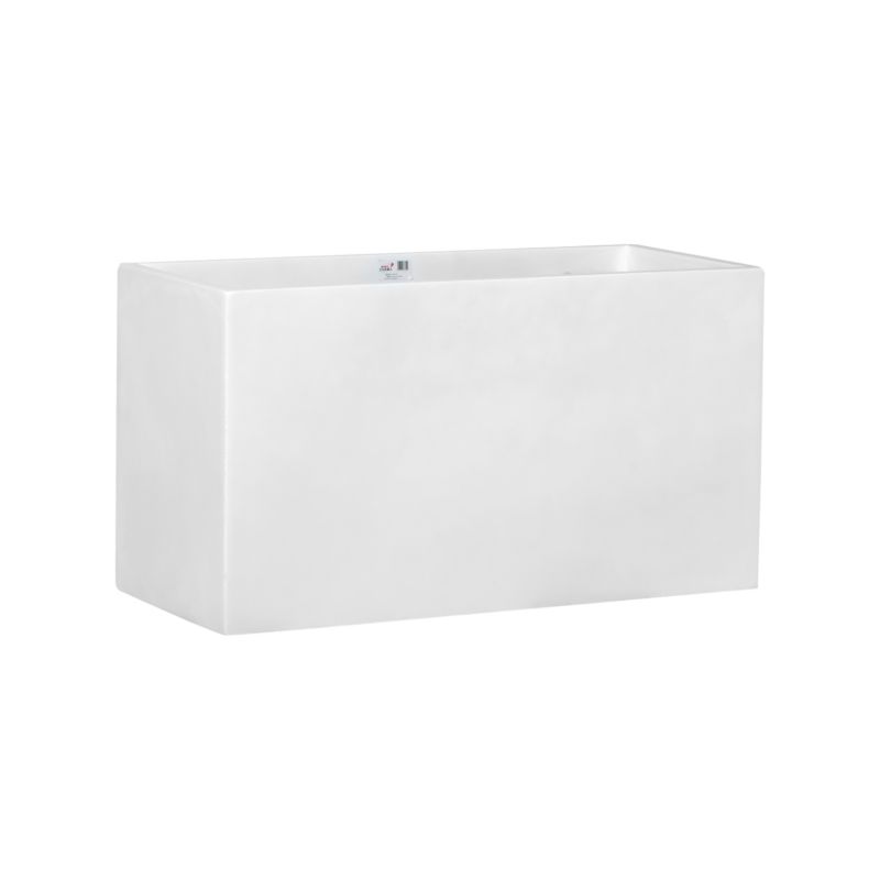 Doniczka PD Concept Z Włókna Szklanego Na Taras Do Domu D313D biały Połysk 1 szt