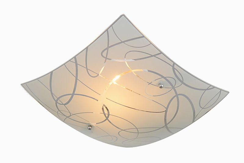 Plafon sufitowy lampa Trio Spirelli biały 1 x E27 x 40W IP20 wym: 9 x 30 x 30 cm - 1 szt.