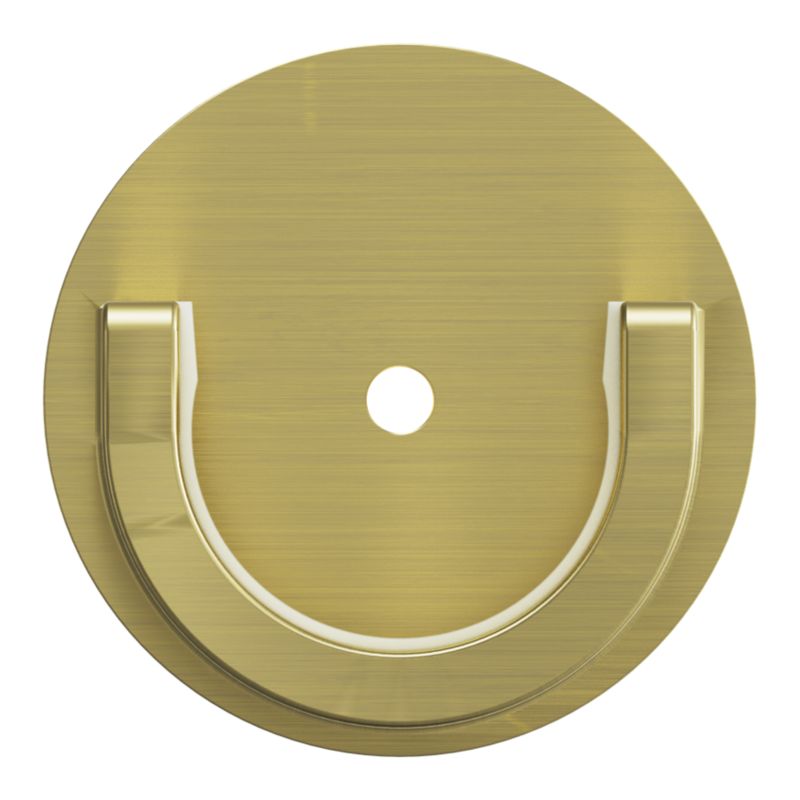 Wspornik ścienny wnękowy GoodHomeElasa 19/28 mm złoty