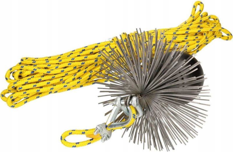 Zestaw kominiarski KOTARBAU 200 mm do czyszczenia kominów 3 m 1 kpl.