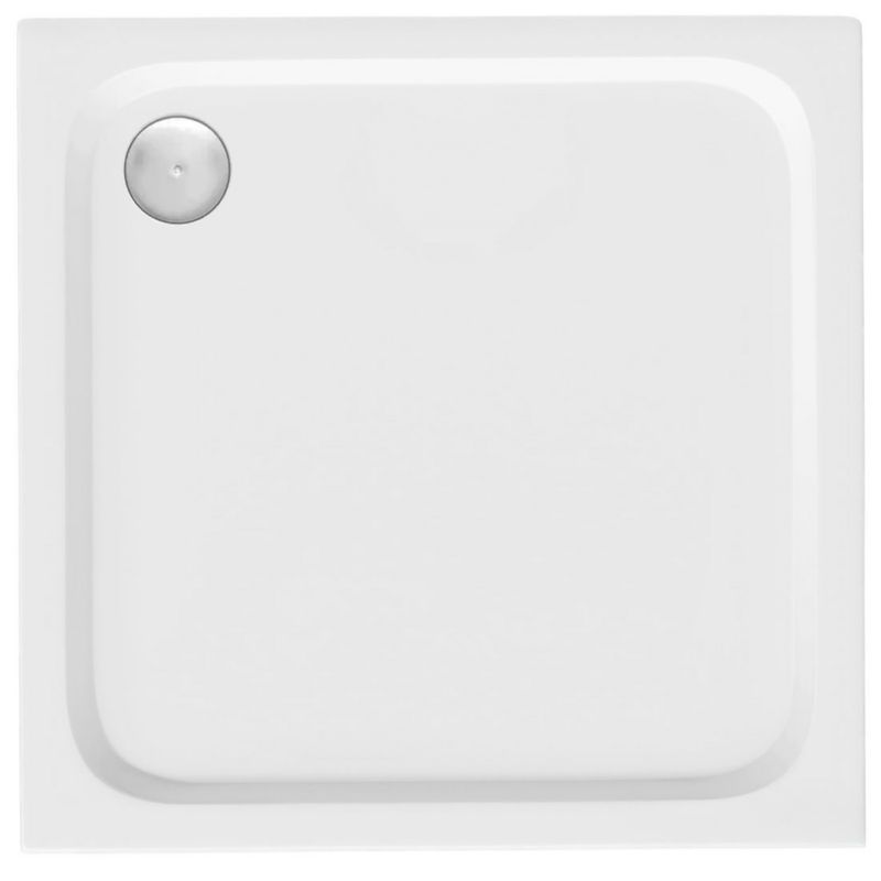 Brodzik Prysznicowy Rea Belmond 80X80 Biały 80X80X5Cm 1Szt