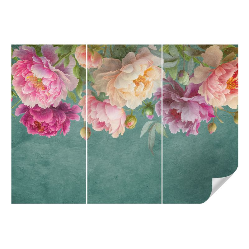 Tapeta samoprzylepna Wallfluent 312x219 cm Kwiatowa elegancja Dla Miłośników Kwiatów I Natury 1 szt.