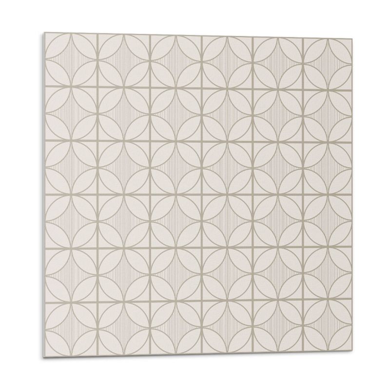 Kafelki samoprzylepne Wallfluent 50x50 cm Geometryka z okręgami w nowoczesnym wydaniu 4 szt.