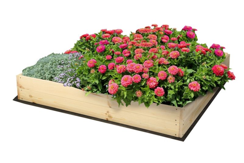 Donica na warzywa MODO24 warzywnik naturalne drewno 18x103x100 cm 1 szt.