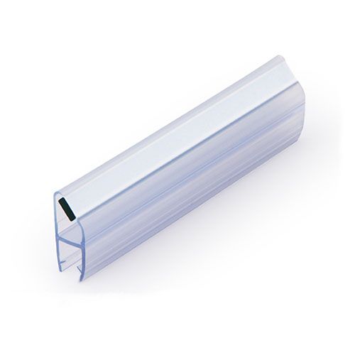 Uszczelka magnetyczna do kabiny prysznicowej Hakner do szkła 8mm długość 2200mm transparentna - 1 par.