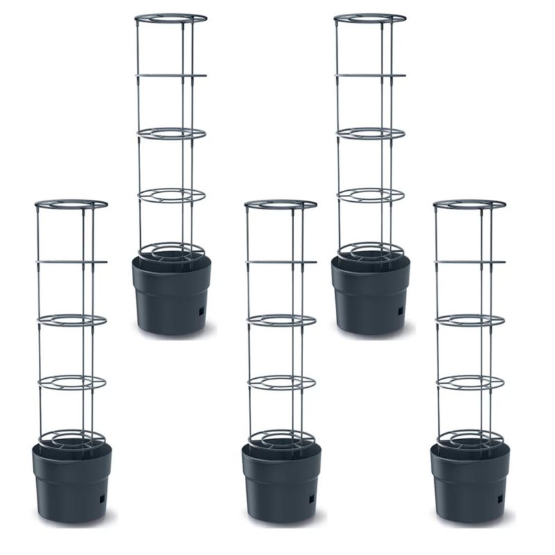 Doniczki EDANTI do Uprawy Pomidorów z Pierścieniami Stabilizującymi 5 szt.