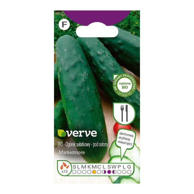 Nasiona Bio ogórek Marketmore Verve