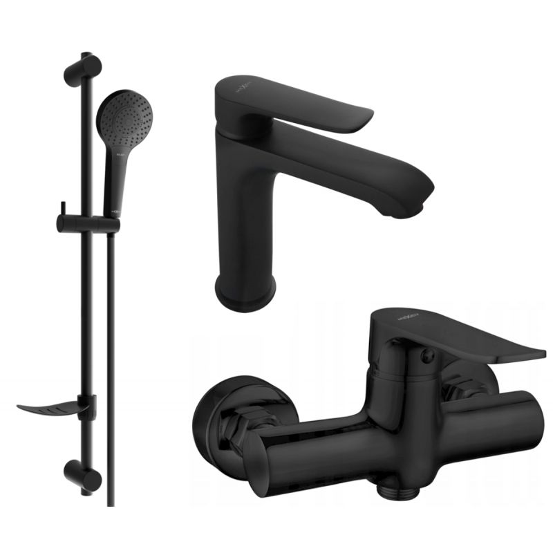 Zestaw prysznicowy Mexen Pecos czarny 72704DF05-70 1 szt.