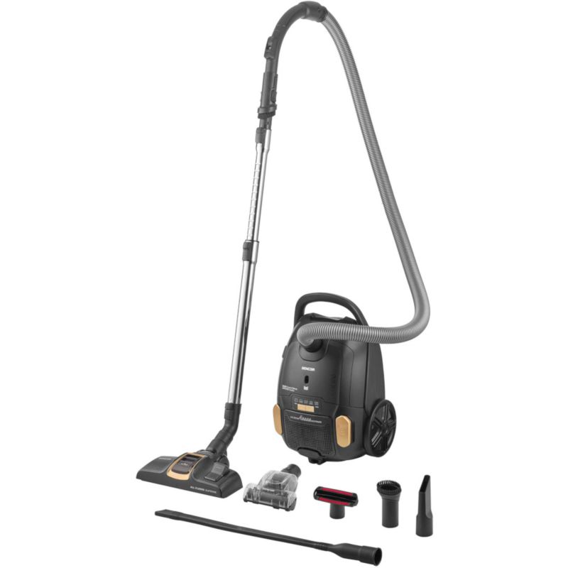 Odkurzacz Workowy Sencor SVC 8310BK Cichy Lekki 800W 3L 68DB Czarny 1szt