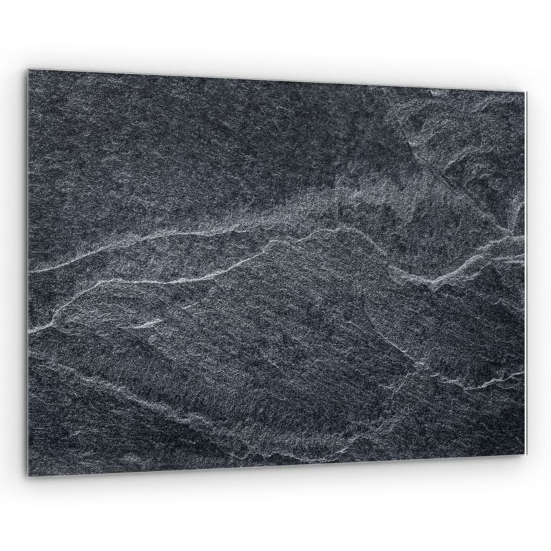 Tablica szklana magnetyczna z grafiką ALLboards 60x40 cm ciemny kamień 1 szt.