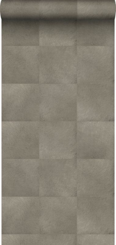 Tapeta Sanders & Sanders skóra zwierzęca taupe 53 cm x 10 m - 1 rol.