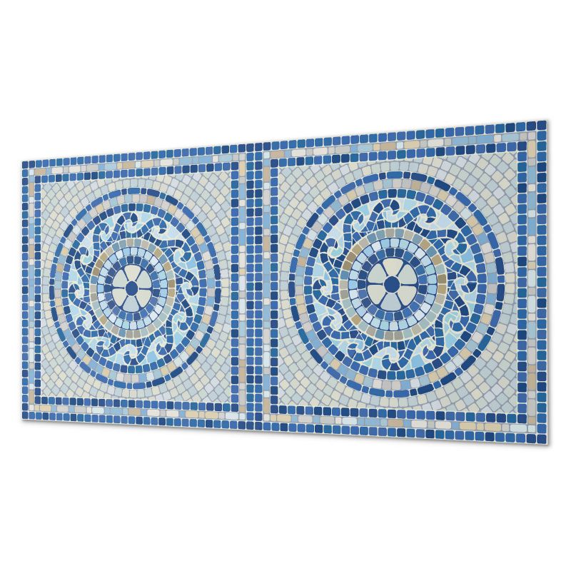 Komplet Kafelków Samoprzylepnych ArtPrintCave 40x20 cm Mozaika w odcieniach nieba 10 szt.