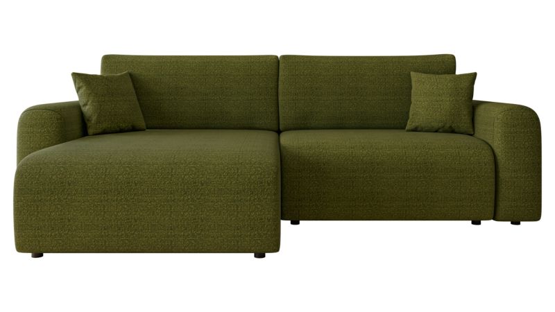 Narożnik z funkcją spania MIRJAN 24 Floryn L butelkowa zieleń 1 szt.