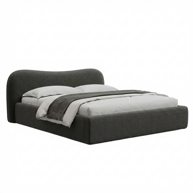 Łóżko Tapicerowane MILANO 160x200 Stelaż Pojemnik Na Pościel Abriamo 08 1 szt.