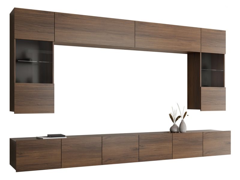 Meblościanka MIRJAN 24 Calabrini I orzech warmia 1 kpl.