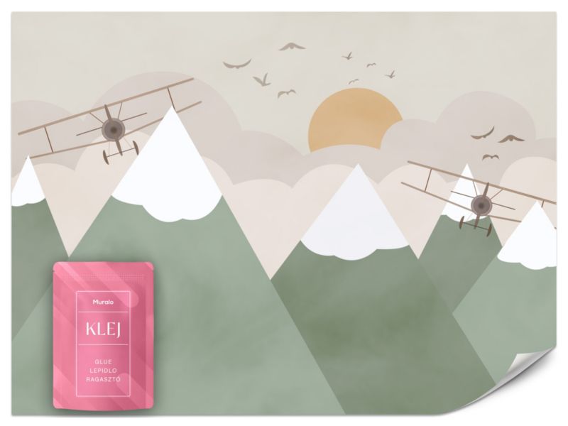 Fototapeta Muralo Krajobraz w Stylu Skandynawskim 500x350 cm 1szt.