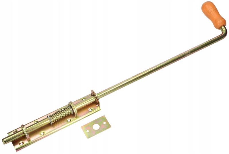 Zasuwa sprężynowa KOTARBAU 550 mm złoty 1 szt.