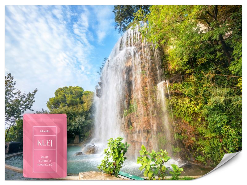 Fototapeta Muralo Wodospad w Nicei 250x175 cm 1szt.