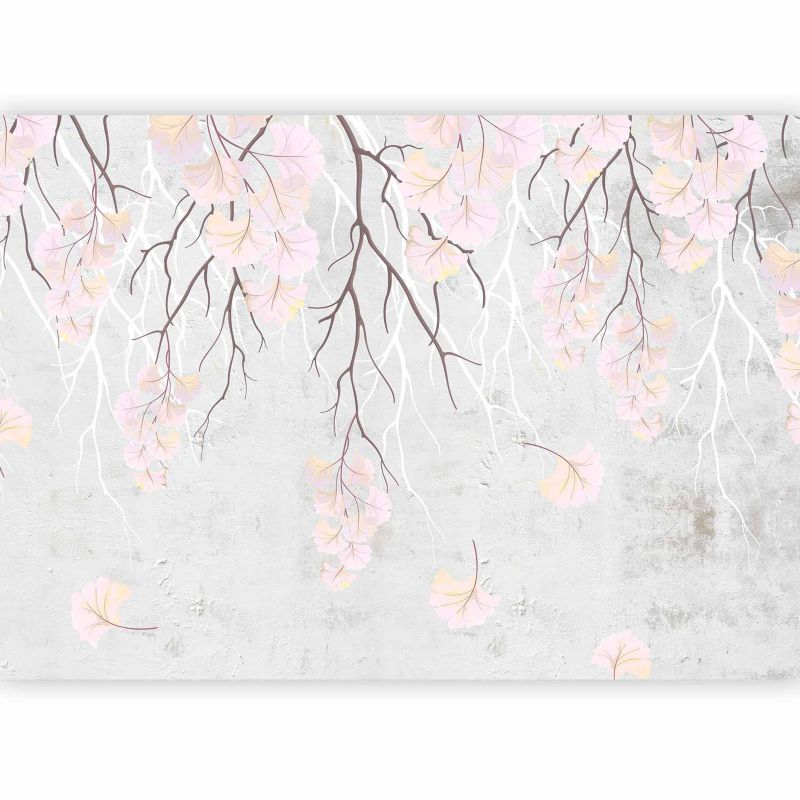 Fototapeta flizelinowa Artgeist 170 g/m2 wodoodporna Kwiaty czarna 200x140 (4 części) 0660ab rolka 1 szt