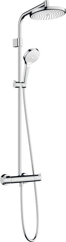 Kolumna prysznicowa Hansgrohe Waterforms 2-funkcyjna z baterią termostatyczną