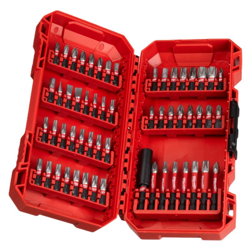 Zestaw bitów udarowych Milwaukee Shockwave Impact Duty Stal S2 56szt