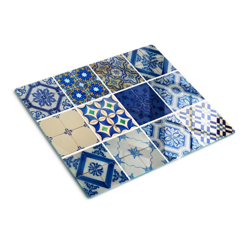 Deska szklana Tulup Portugalskie kafle 60x52 cm 1 szt.