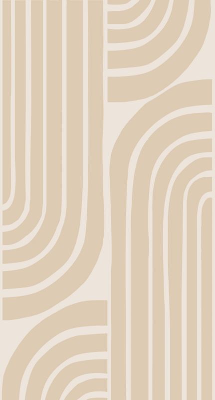 fototapeta ESTAhome motyw art déco beżowym 150 x 279 cm - 1 rol.