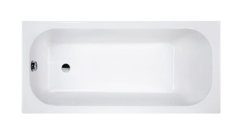 Wanna prostokątna Sanplast Free Line 80x170 cm akryl sanitarny stelaż biała 1 szt.