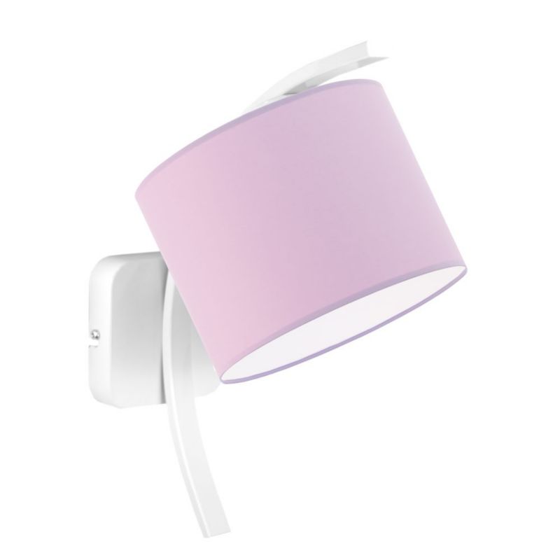 Kinkiet Volta Light Factory Moon Jasny fiolet Abażur 1xE27 1szt.