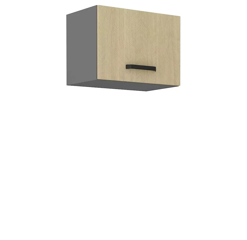 Kuchenna uchylna szafka 50 cm SUNSHINE jodełka