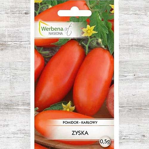 1 szt, Pomidor Zyska - Nasiona: Ilość w opakowaniu: 0.2 g