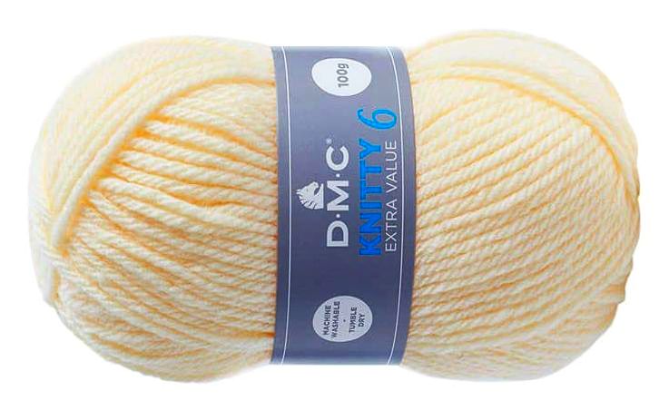 włóczka DMC KNITTY 6 kol. 993 / ekri