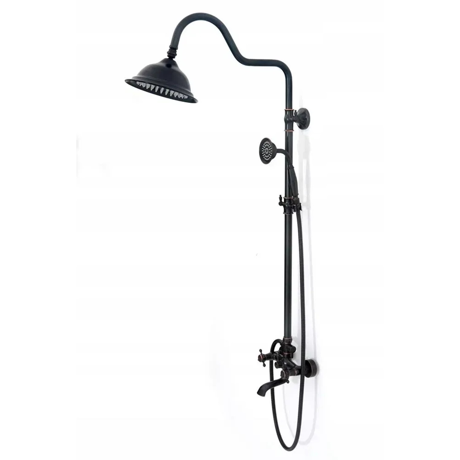 Rea Kolumna prysznicowa Retro czarna