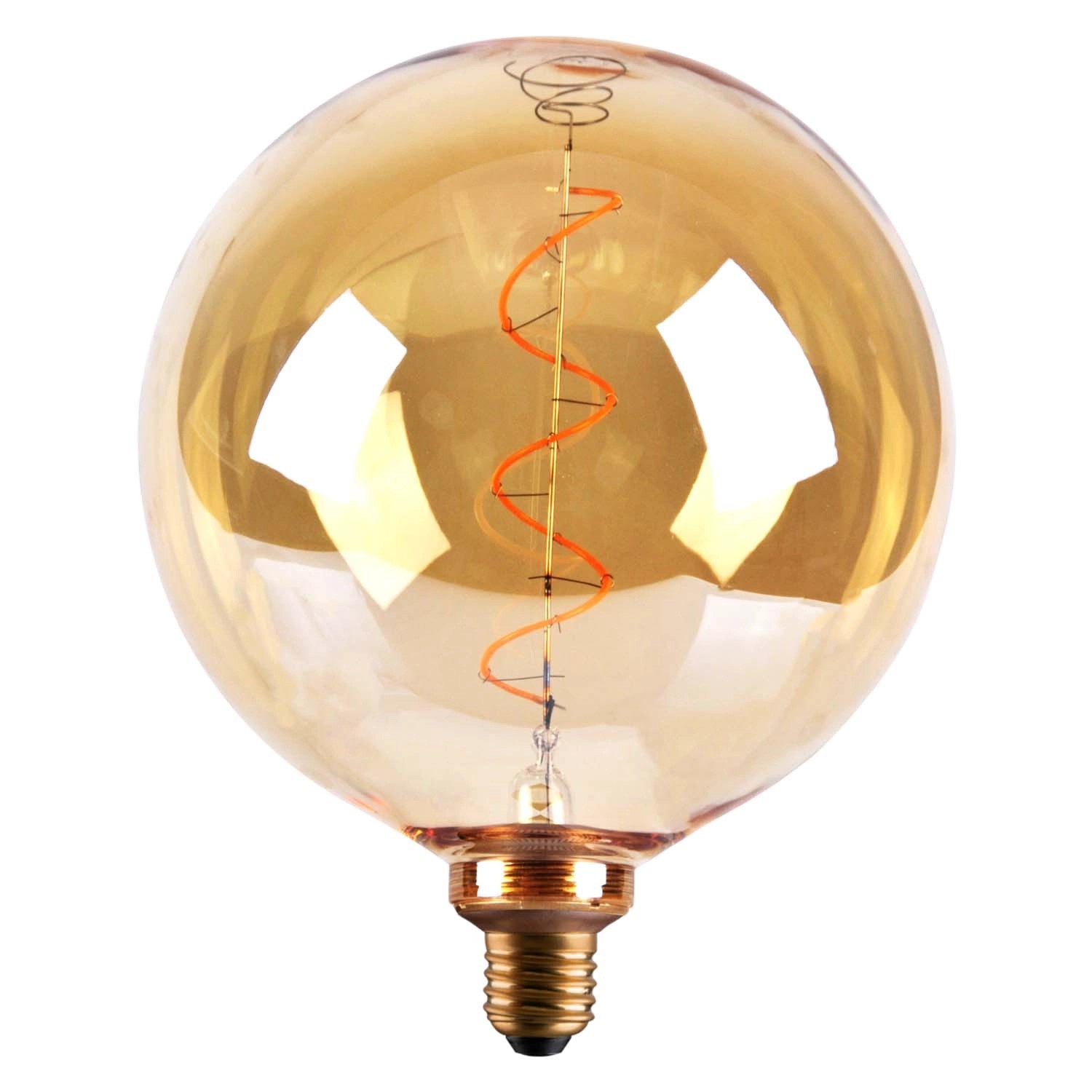 Goldlux Żarówka DECO VINTAGE LED AMBER G200 E27 4W 1800K 260 lm