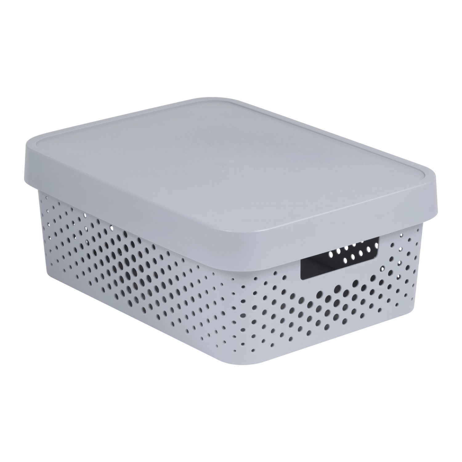 Curver Pojemnik Infinity 11 L ażurowy jasnoszary