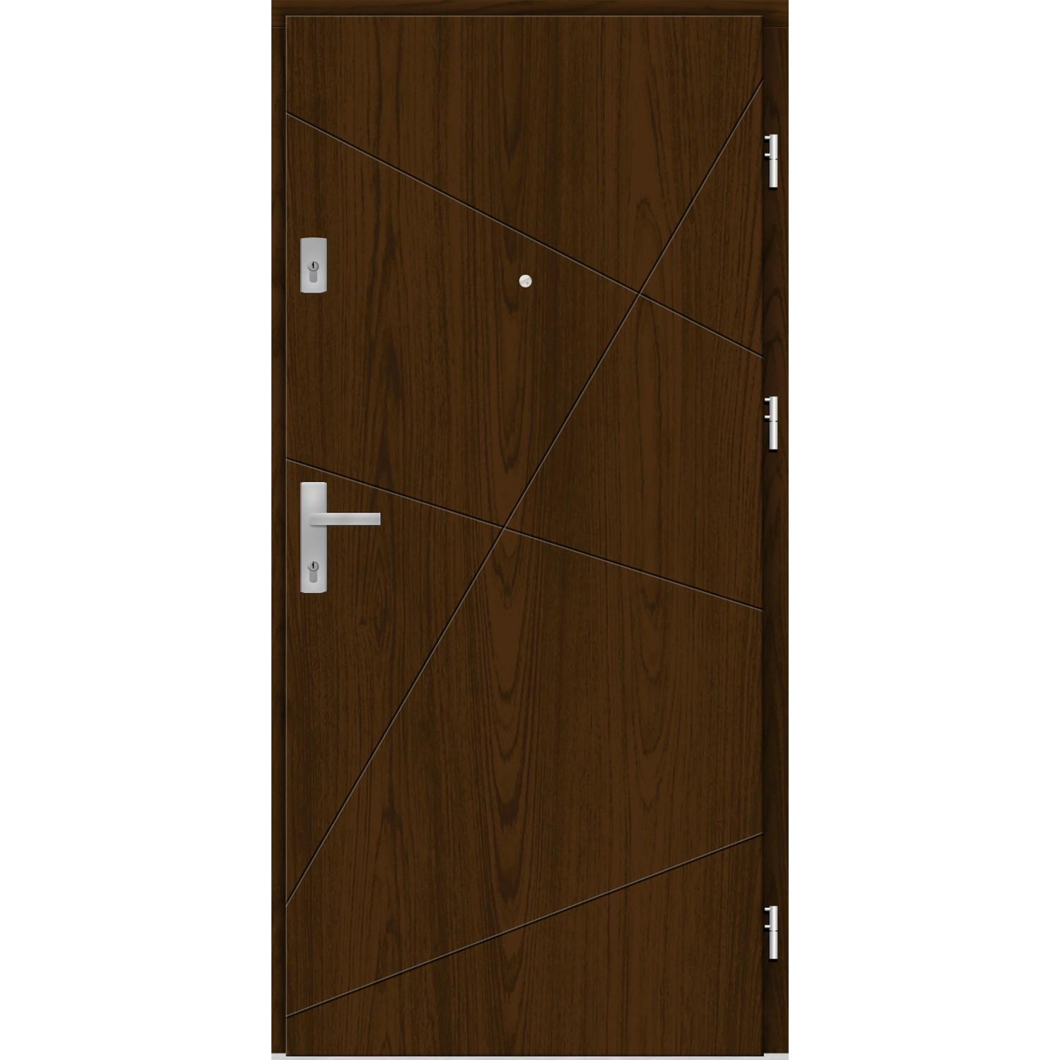 El prema Drzwi wewn klatkowe MATRIX orzech 80P