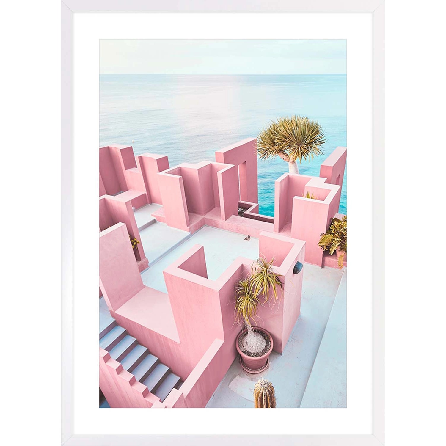 ARS LONGA Obraz SEA FROM THE ROOF 53 x 73 cm