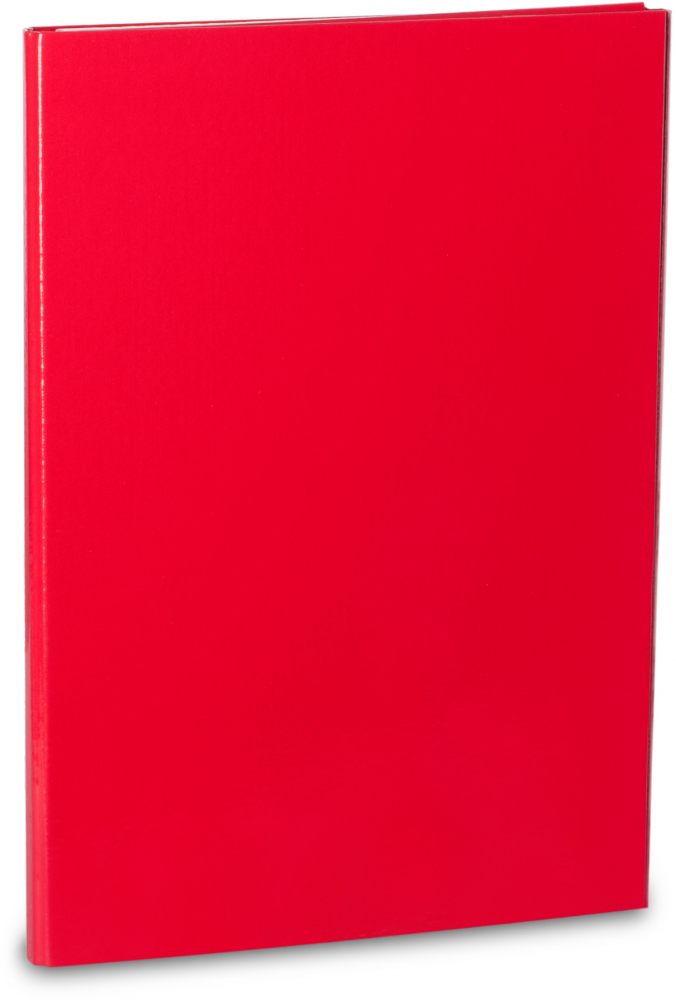 Teczka skrzydłowa na rzepy VauPe 323/01, A4, 20mm, czerwony