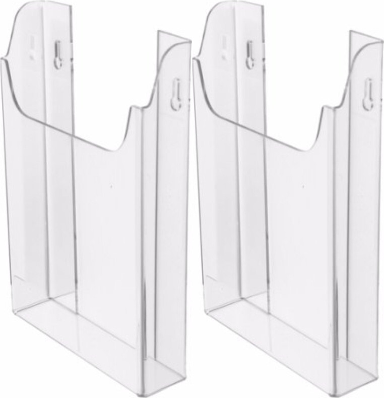 2x Kieszeń na dokumenty Artcop, wisząca, pionowa, A4, pleksi, przezroczysty