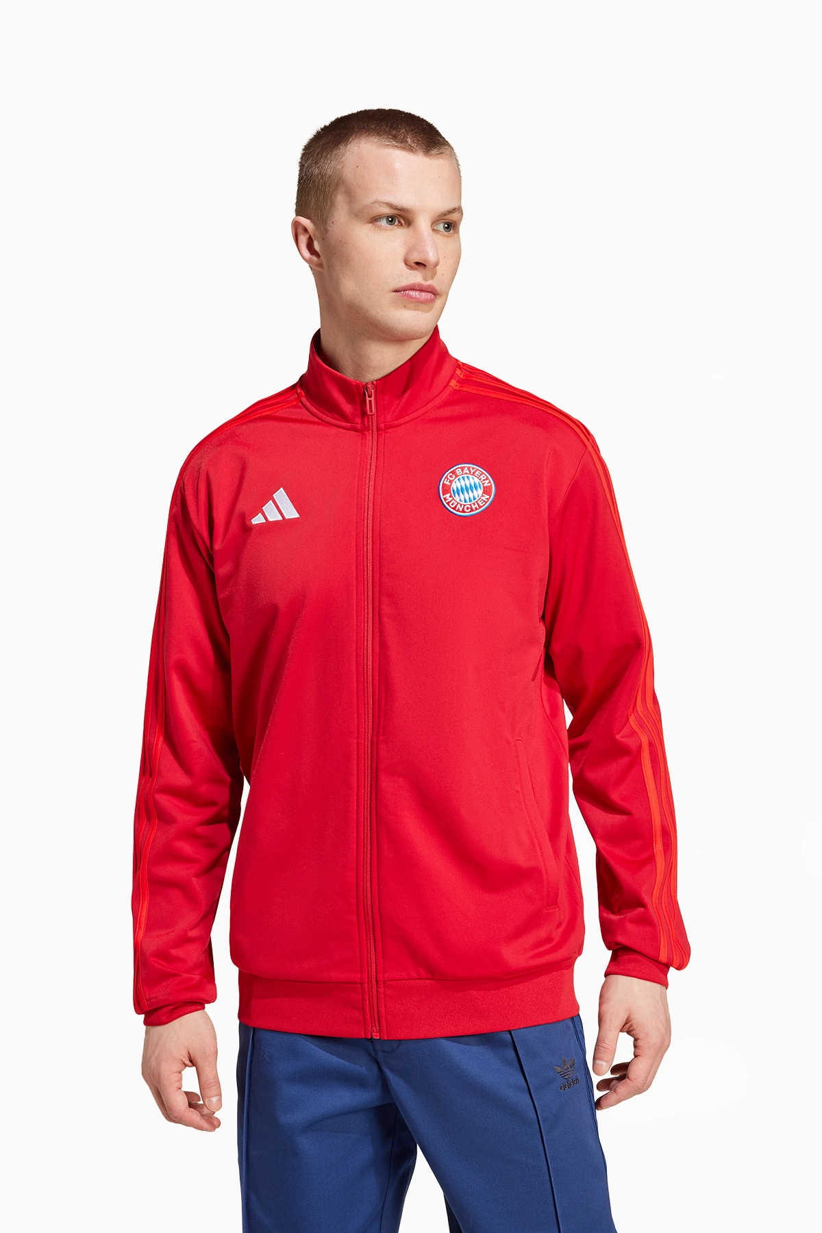 Bluza adidas FC Bayern 25/26 DNA Track Top - Czerwony