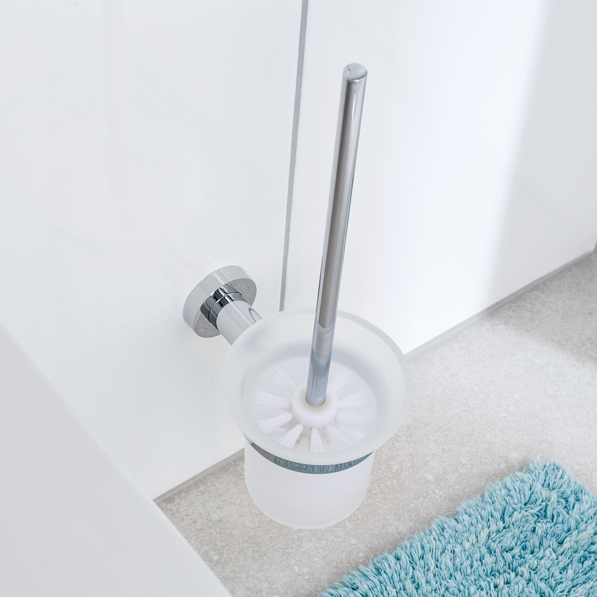 Tesa Loxx szczotka toaletowa ścienna chrom 40274-00000-00 - Wysyłka w 24h