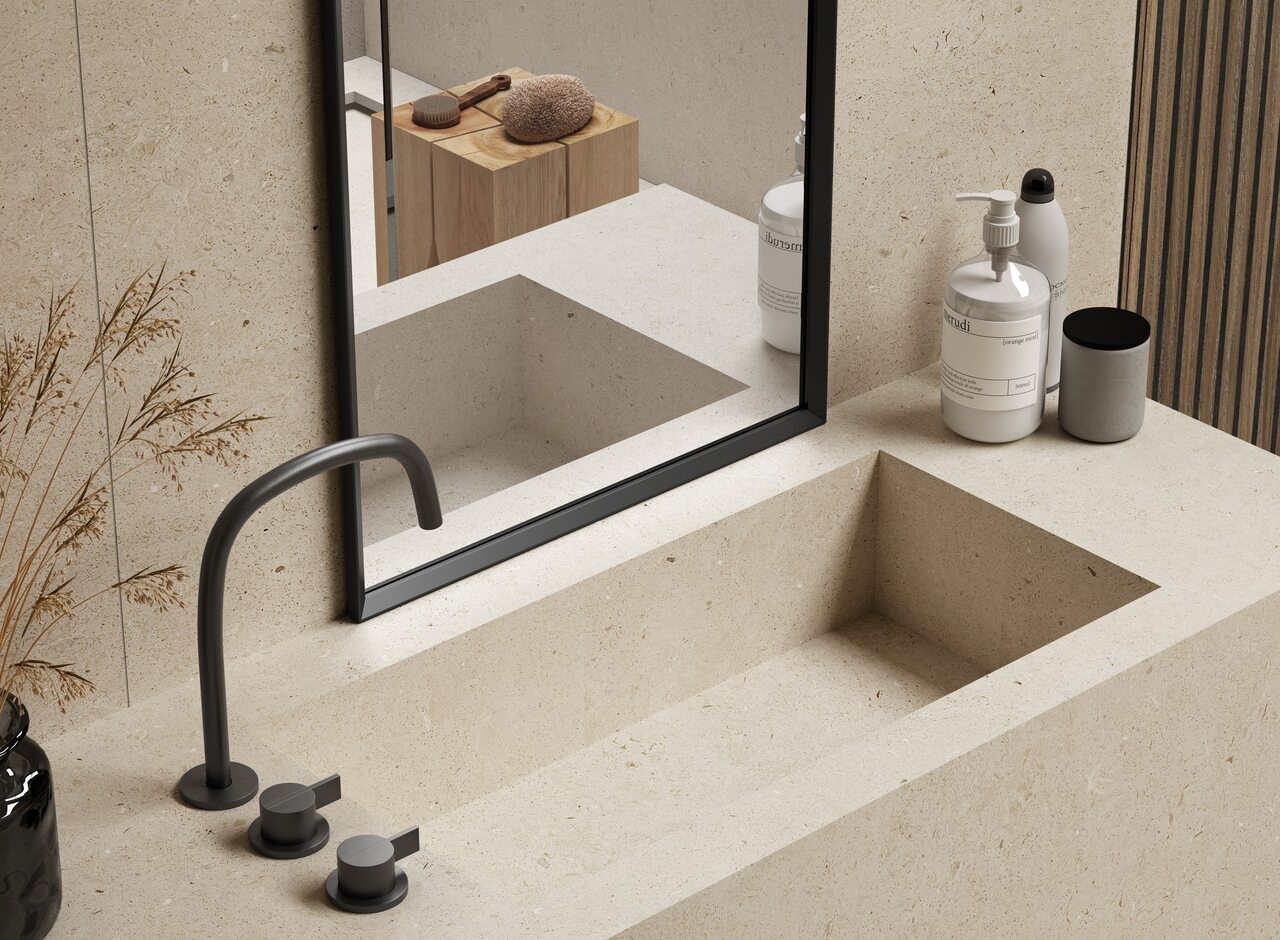 Durstone Somport płytka ścienno-podłogowa 60x60 cm beżowa