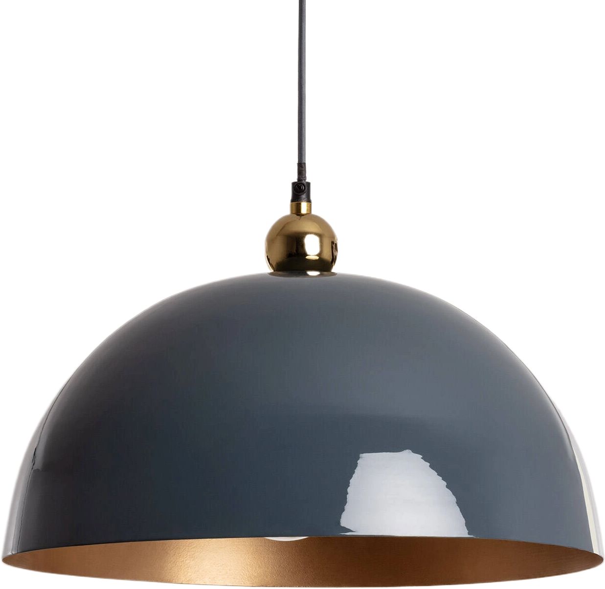 Abruzzo Tramoto lampa wisząca 1x40 W niebieska ABR-LWTR-E27