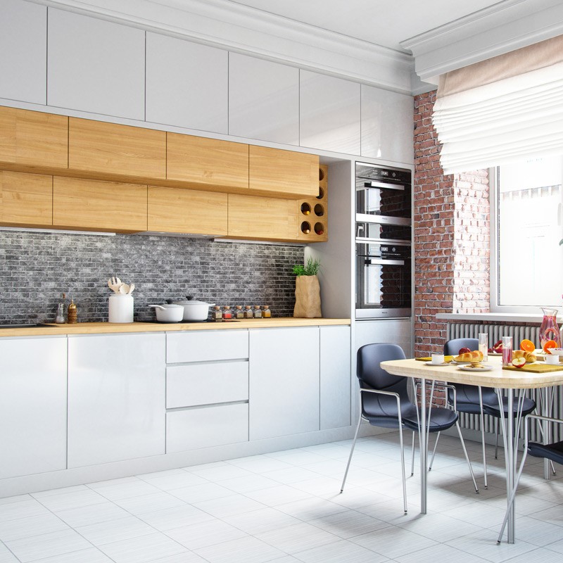 Globalo Design Delico okap kuchenny 59,6 cm podszafkowy biały DELICO_60_1_WHITE