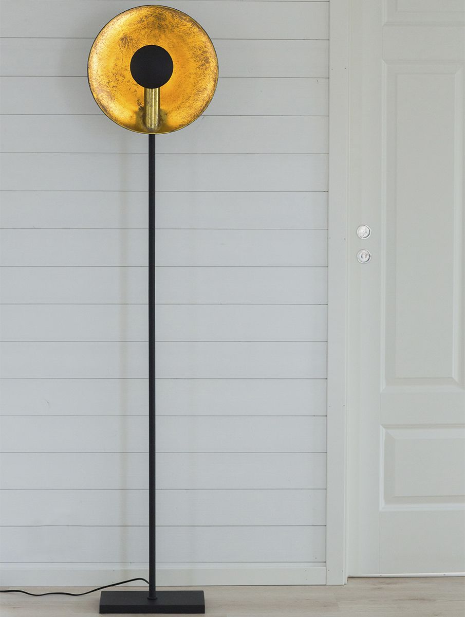 By Rydéns Captain lampa stojąca 1x40W czarna 4100570-4007