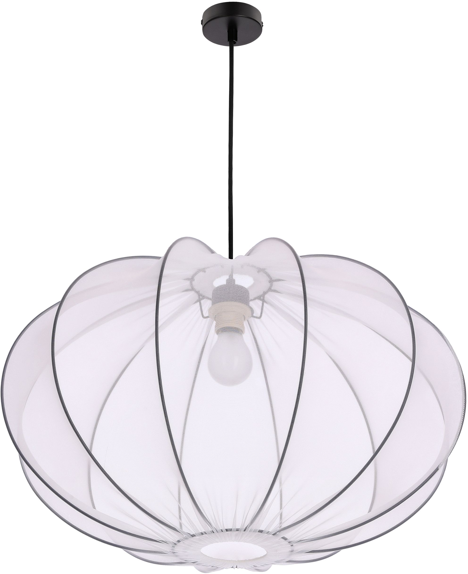 Candellux Mellow lampa wisząca 1x40 W biała 31-41975