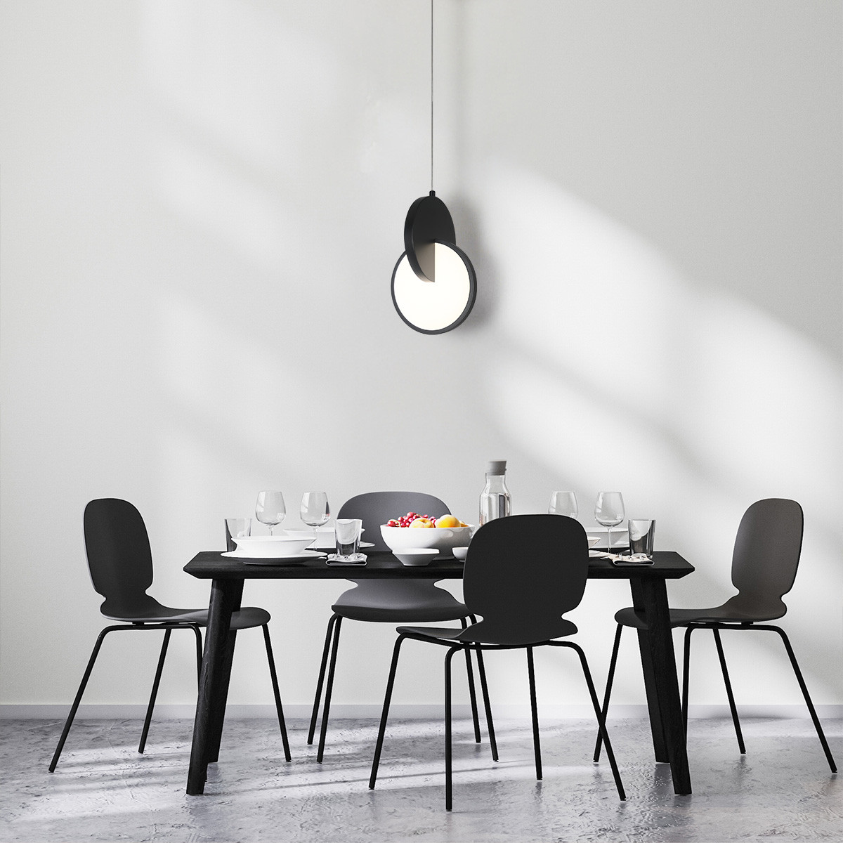 Light Prestige Circlo lampa wisząca 1x8 W chrom LP-1311/1P CH